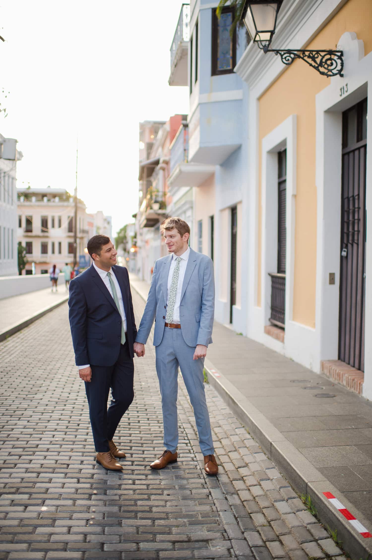 same sex gay elopement photography in Old San Juan puerto rico