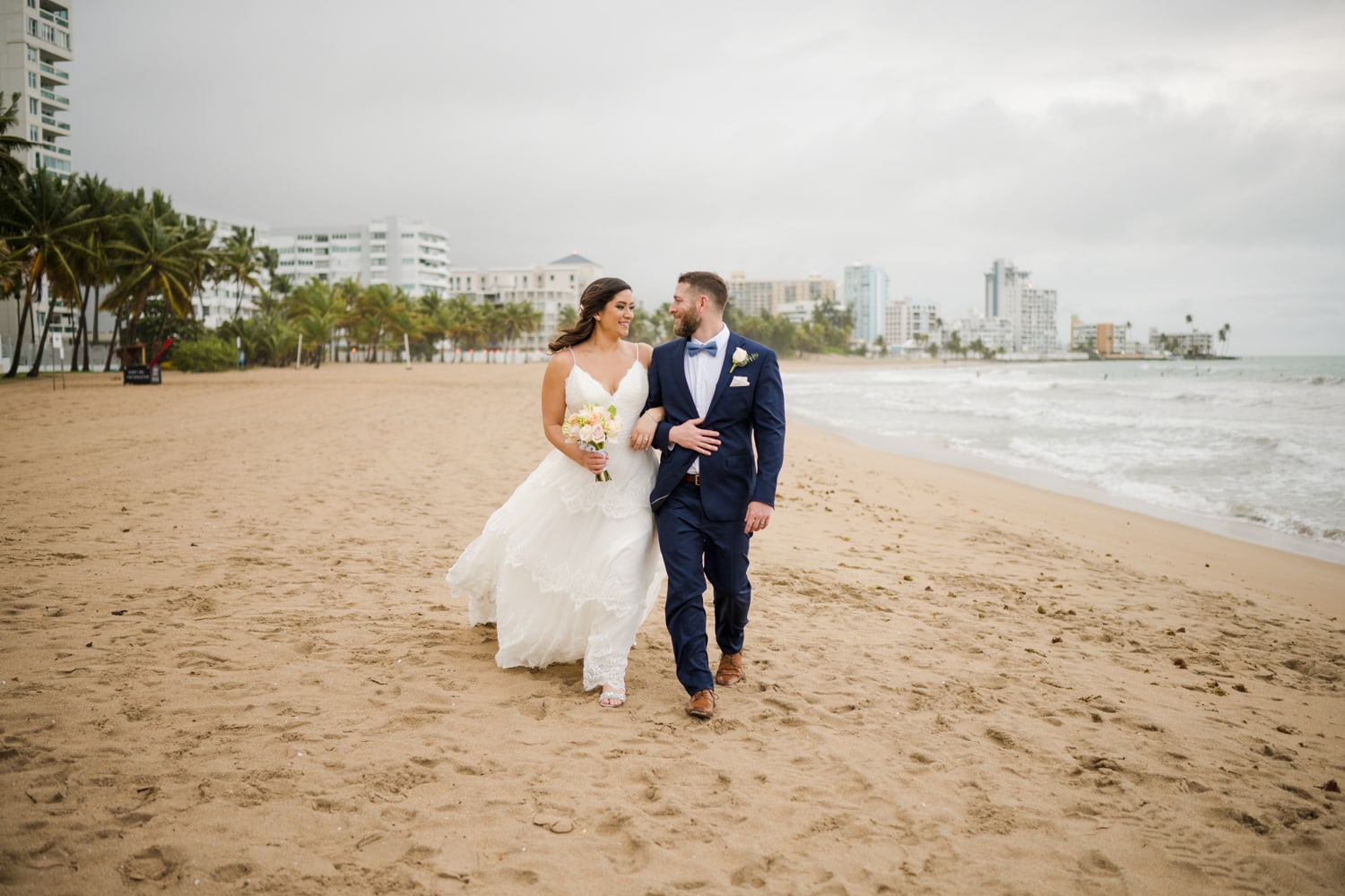 destination wedding at courtyard by marriott isla verde puerto rico
