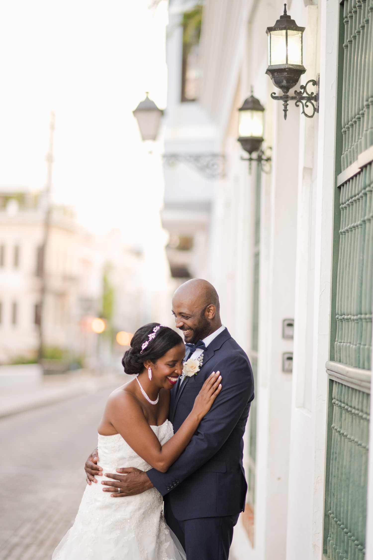 Explore the rich cultural traditions through the journey of a stunning Ethiopian couple for their pre-wedding portraits, in Old San Juan, Puerto.