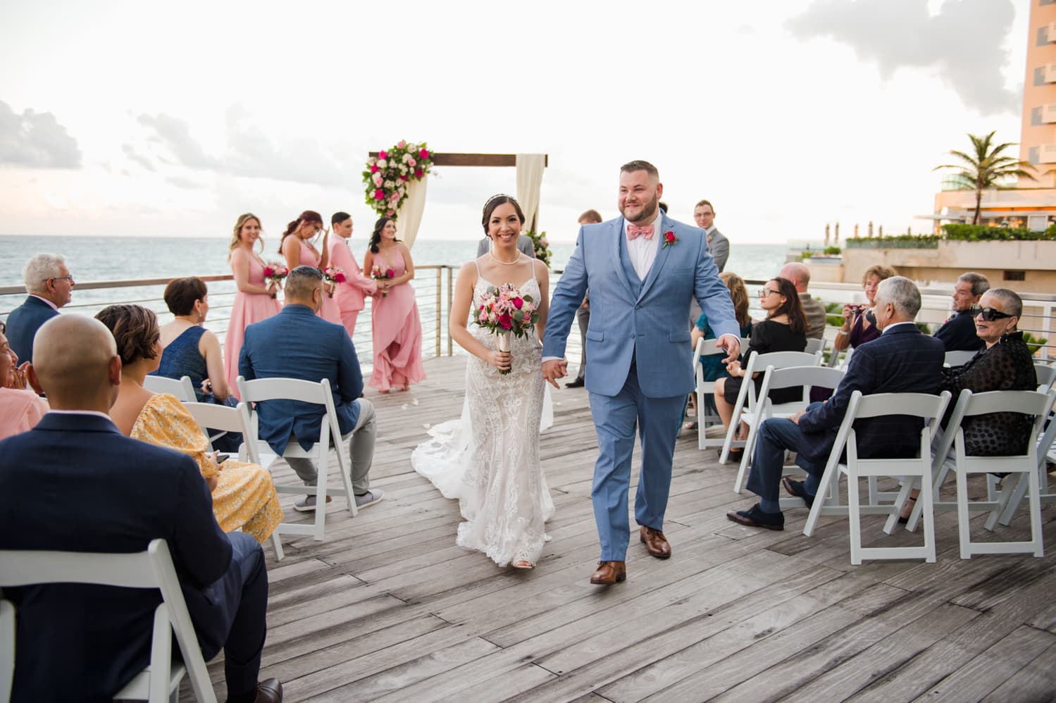 Condado Ocean Club is a beachfront destination wedding venue located in San Juan, PR. Ideal for small weddings to multi-day events with rehearsal dinners.
