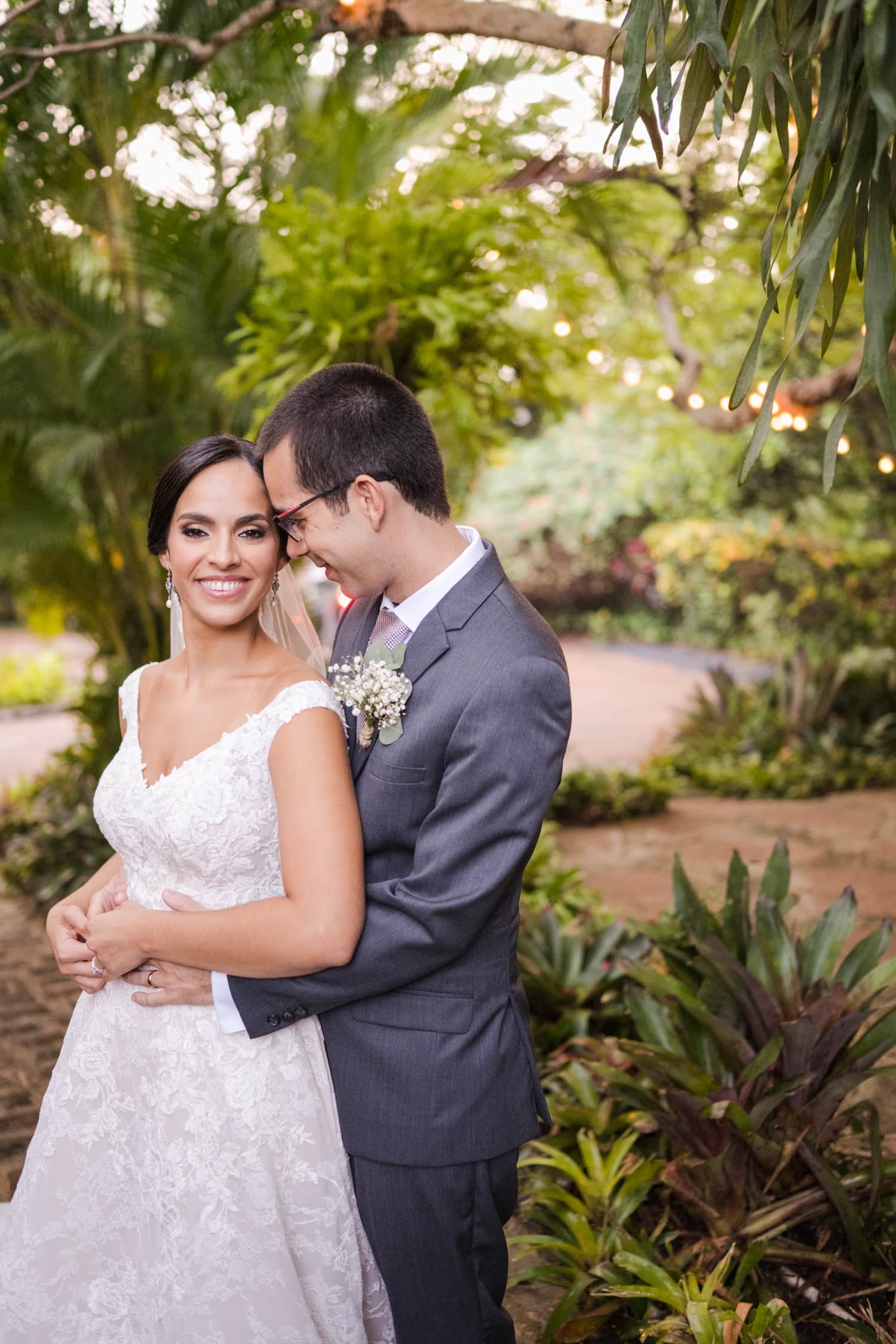 fotografo de bodas en jardines del castillo puerto rico