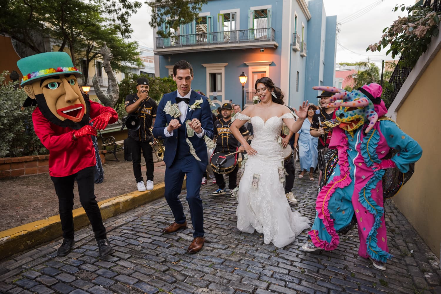 fotografia de boda en fogo de chao paseo caribe puerto rico