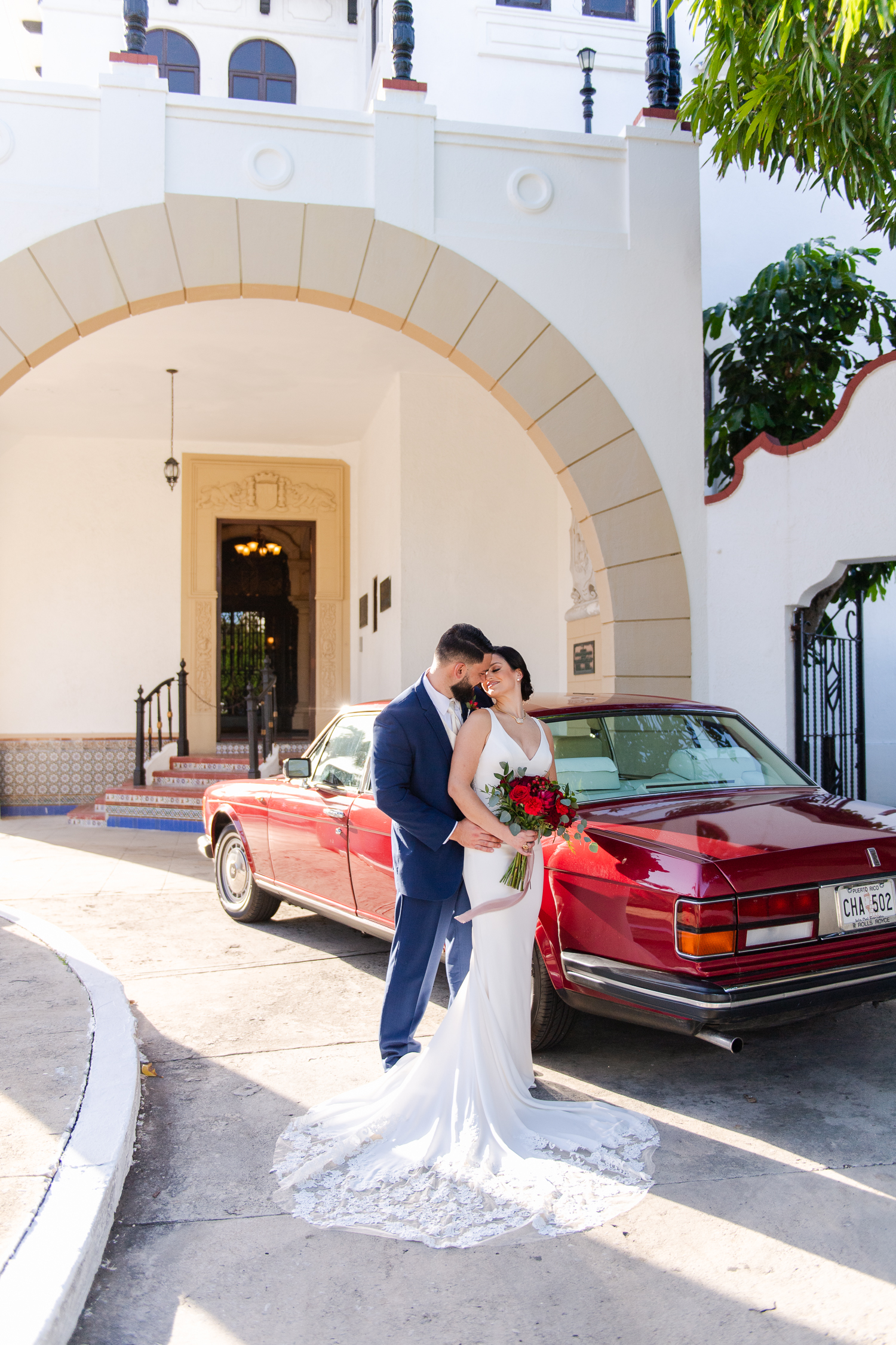 fotos de boda en casa de espana viejo san juan y la concha resort