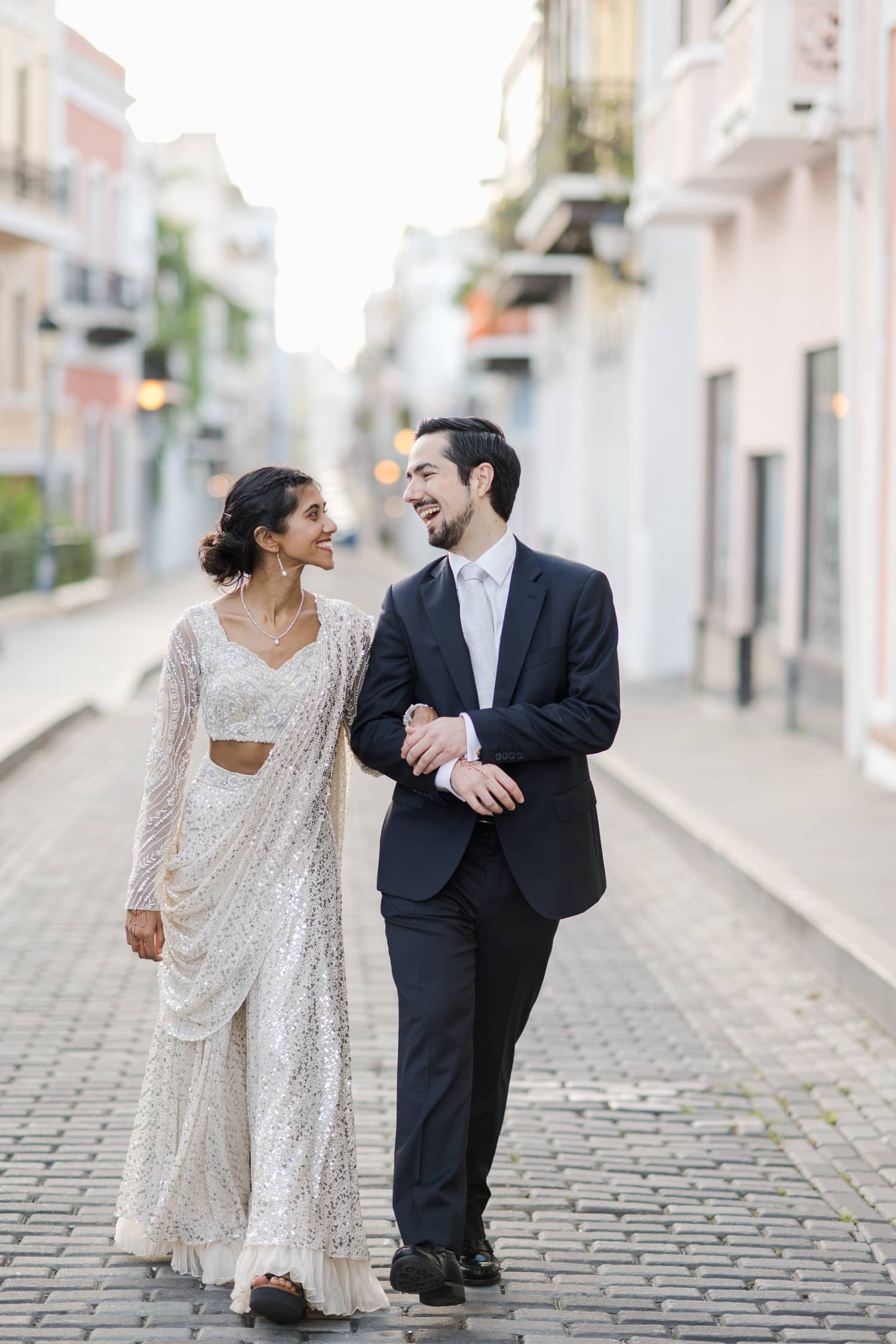 multicultural fusion destination wedding in old san juan puerto rico by wedding photographer camille fontz
