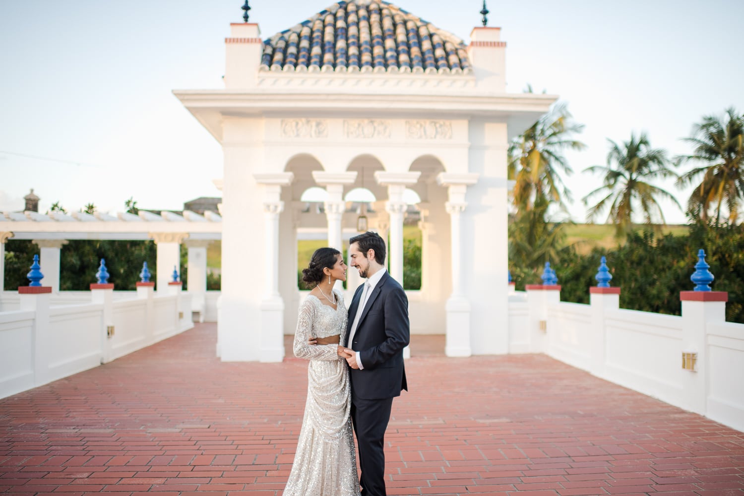 multicultural fusion destination wedding in old san juan puerto rico by wedding photographer camille fontz