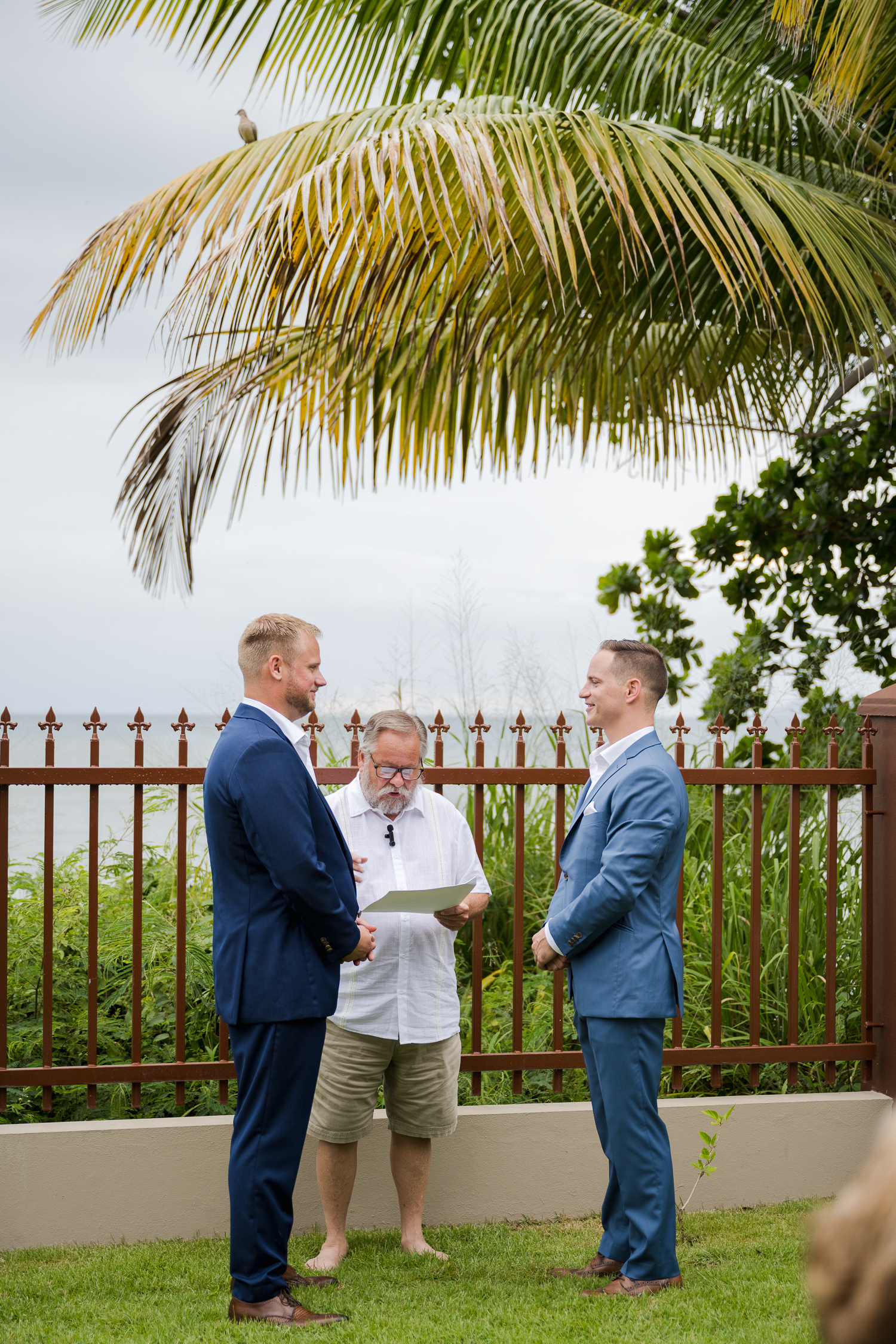 gay micro wedding marias beach villa rincon puerto rico photography