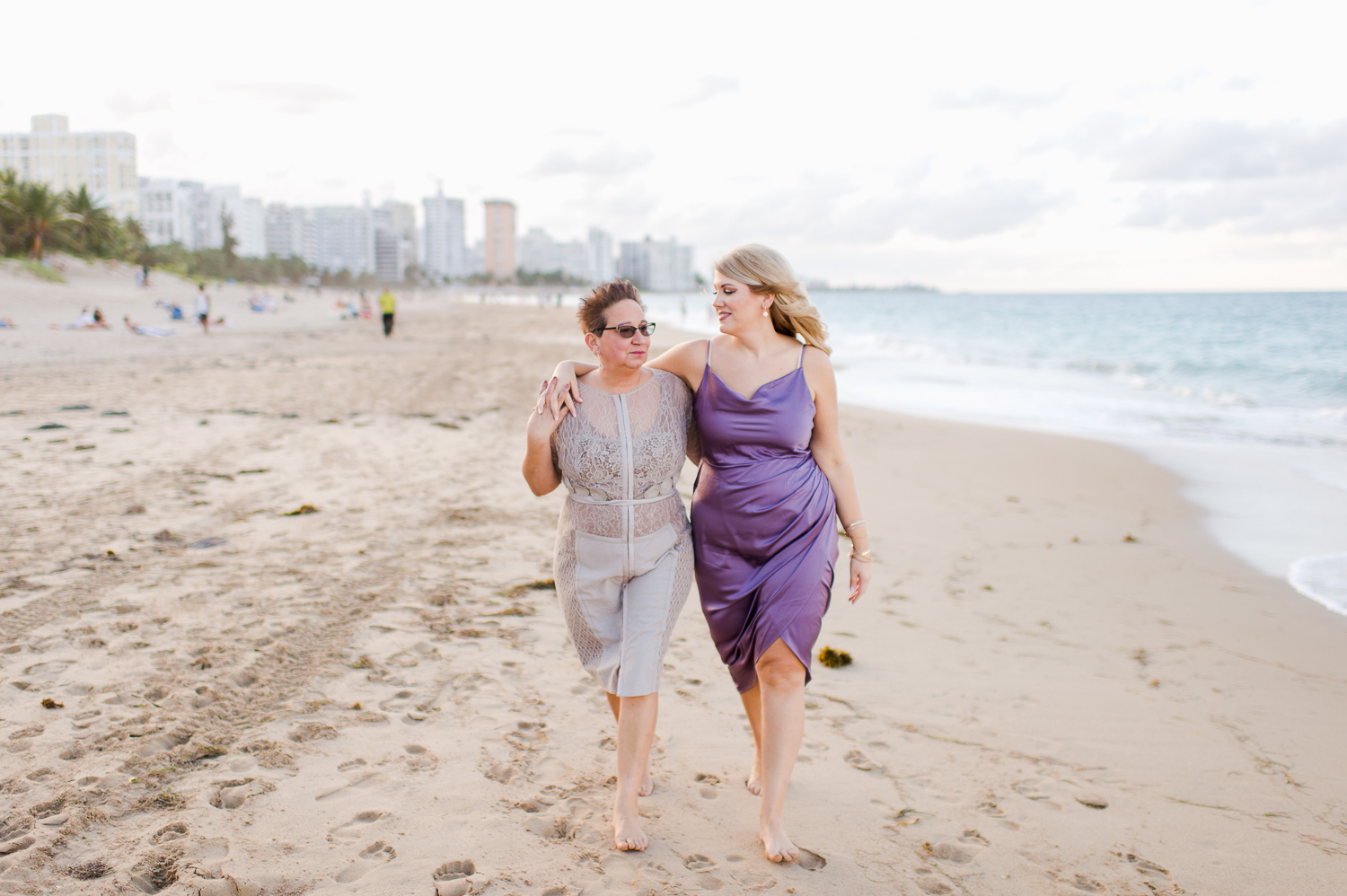 lesbian engagement photos in isla verde beach puerto rico