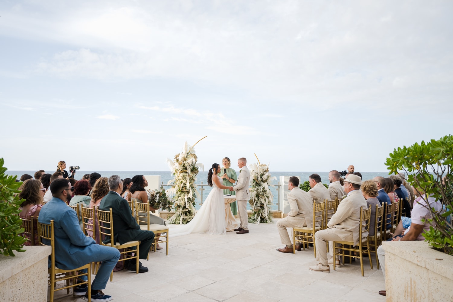 destination wedding photography in Condado Vanderbilt Hotel by Puerto Rico photographer Camille Fontz east veranda west