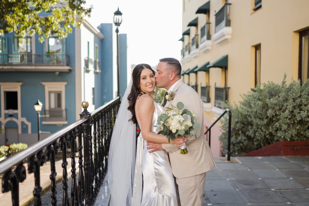 Timeless and Elegant: Wedding at Old San Juan's Cathedral • Get inspired by the timeless elegance of a destination wedding at Catedral San Juan Bautista and Hotel el Convento in Puerto Rico.