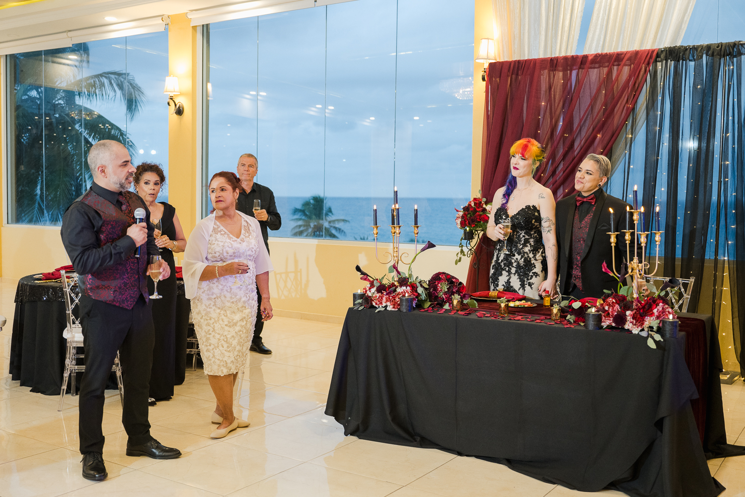 hotel el guajataca beach destination wedding photography by Camille Fontz in Puerto Rico