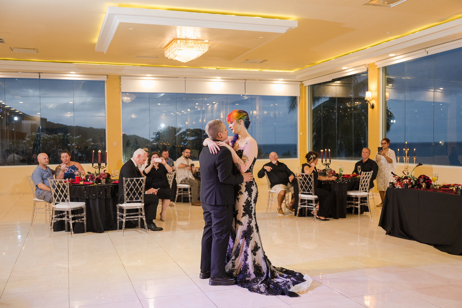 hotel el guajataca beach destination wedding photography by Camille Fontz in Puerto Rico