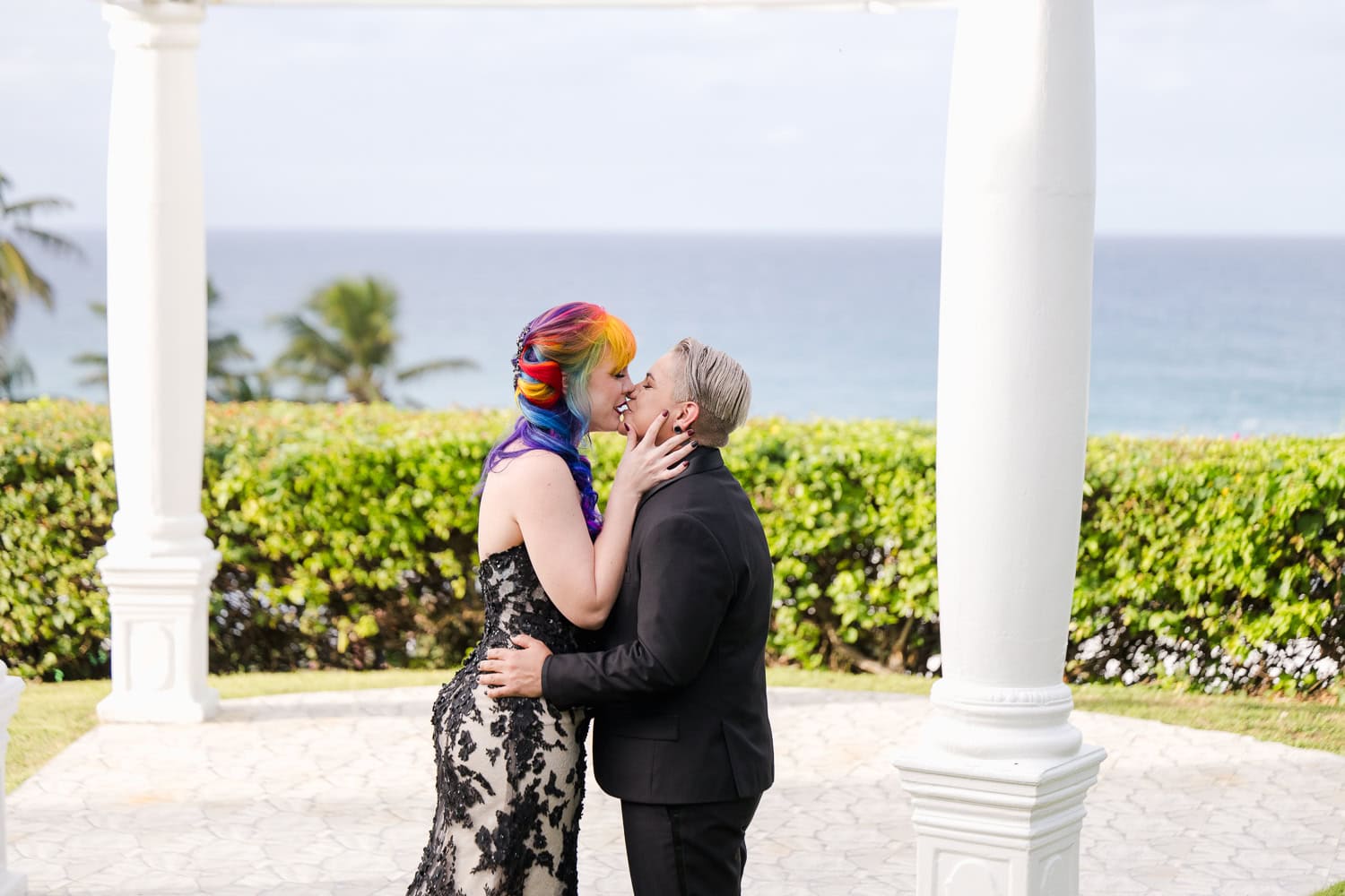 hotel el guajataca beach destination wedding photography by Camille Fontz in Puerto Rico