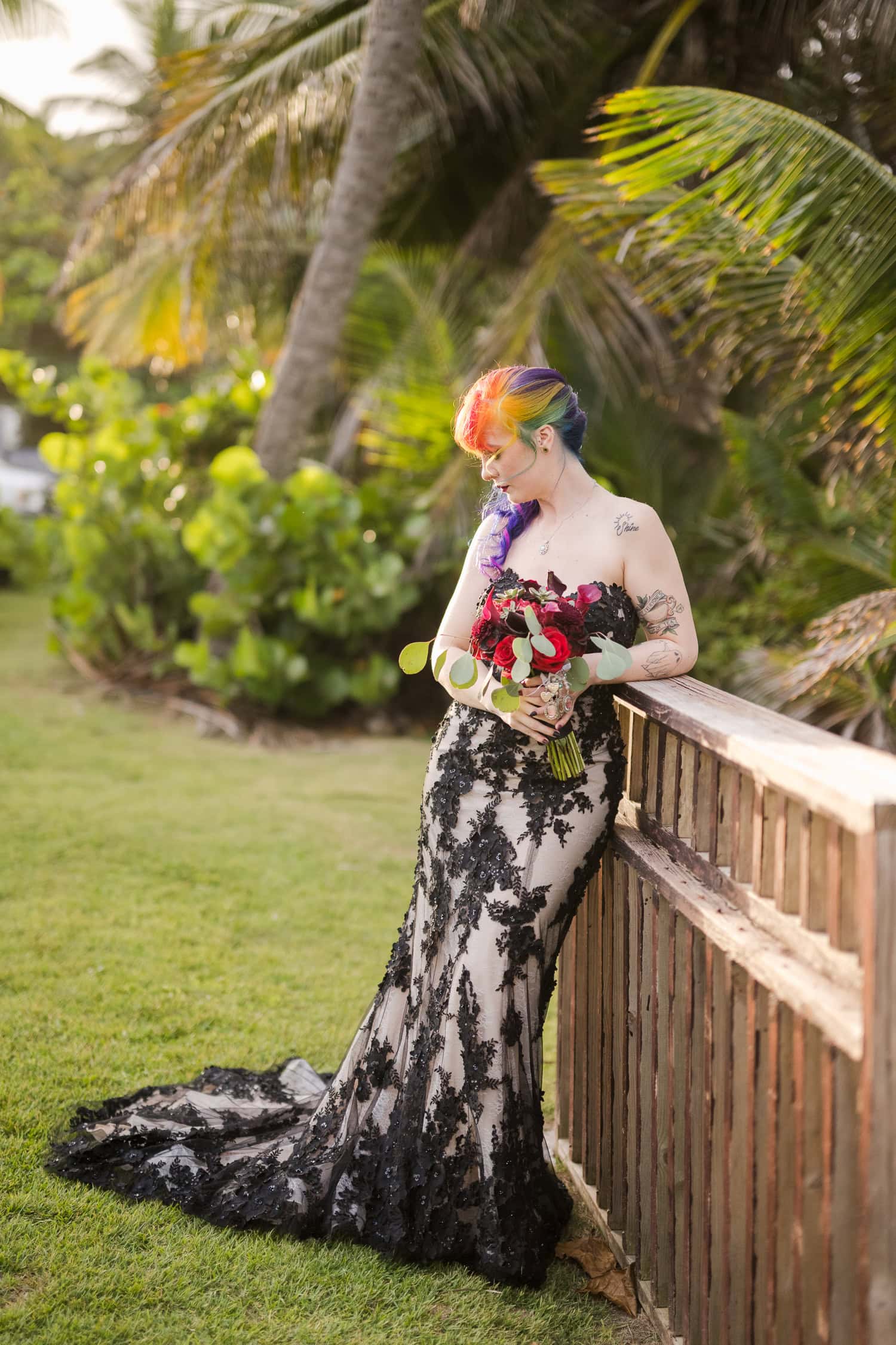 hotel el guajataca beach destination wedding photography by Camille Fontz in Puerto Rico