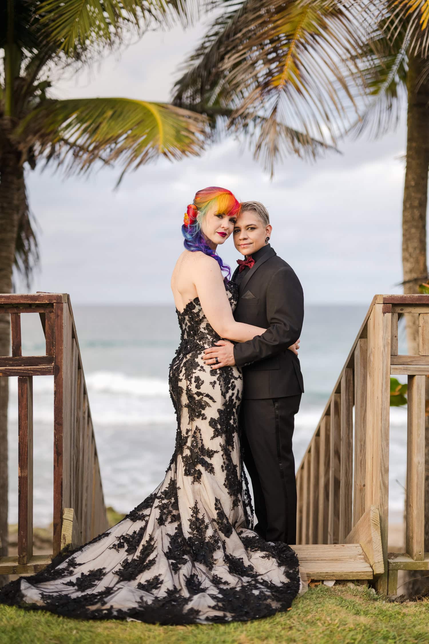 hotel el guajataca beach destination wedding photography by Camille Fontz in Puerto Rico