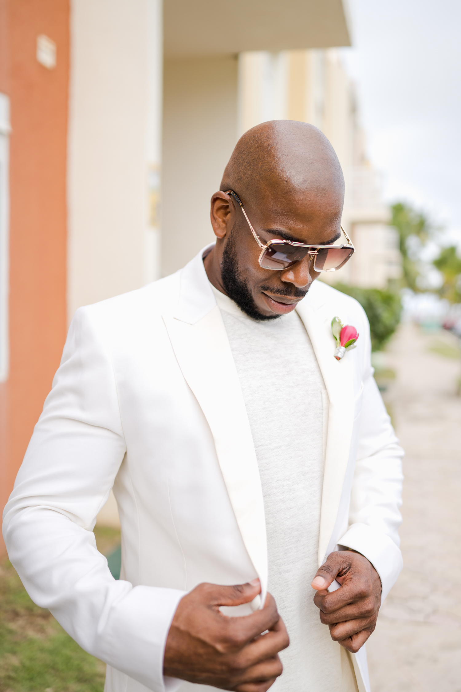 Luquillo beach elopement in punta bandera beach puerto rico