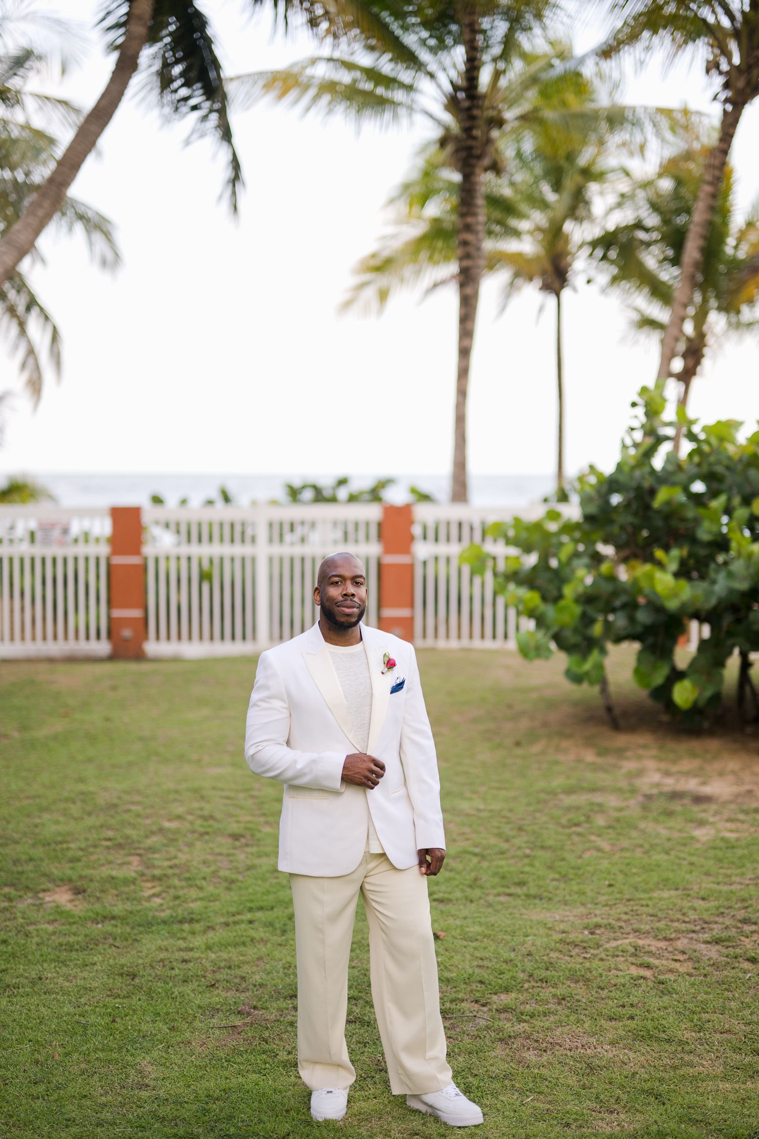 Luquillo beach elopement in punta bandera beach puerto rico