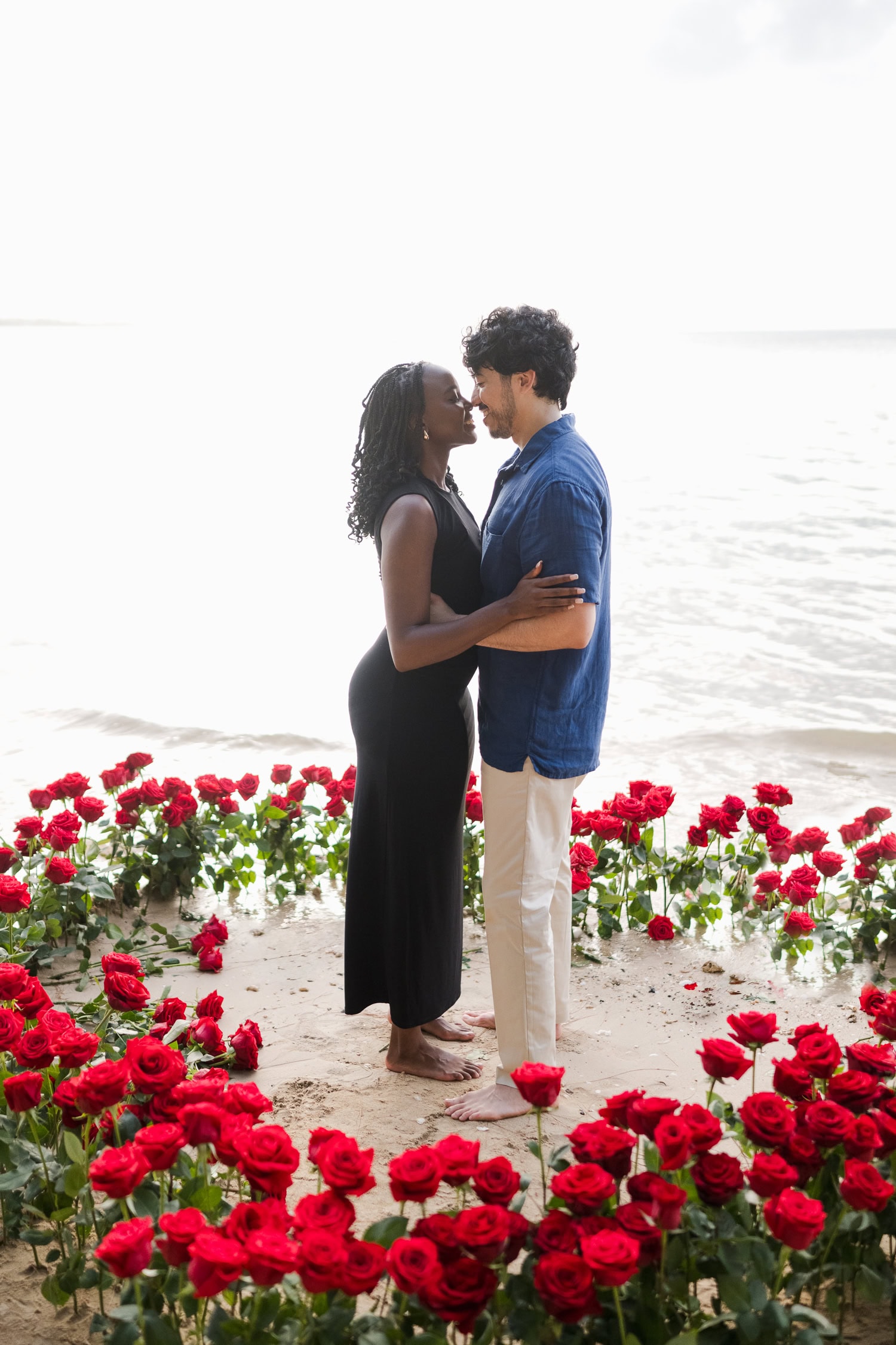 beach marriage proposal setup in Hyatt Regency Grand Reserve, Puerto Rico