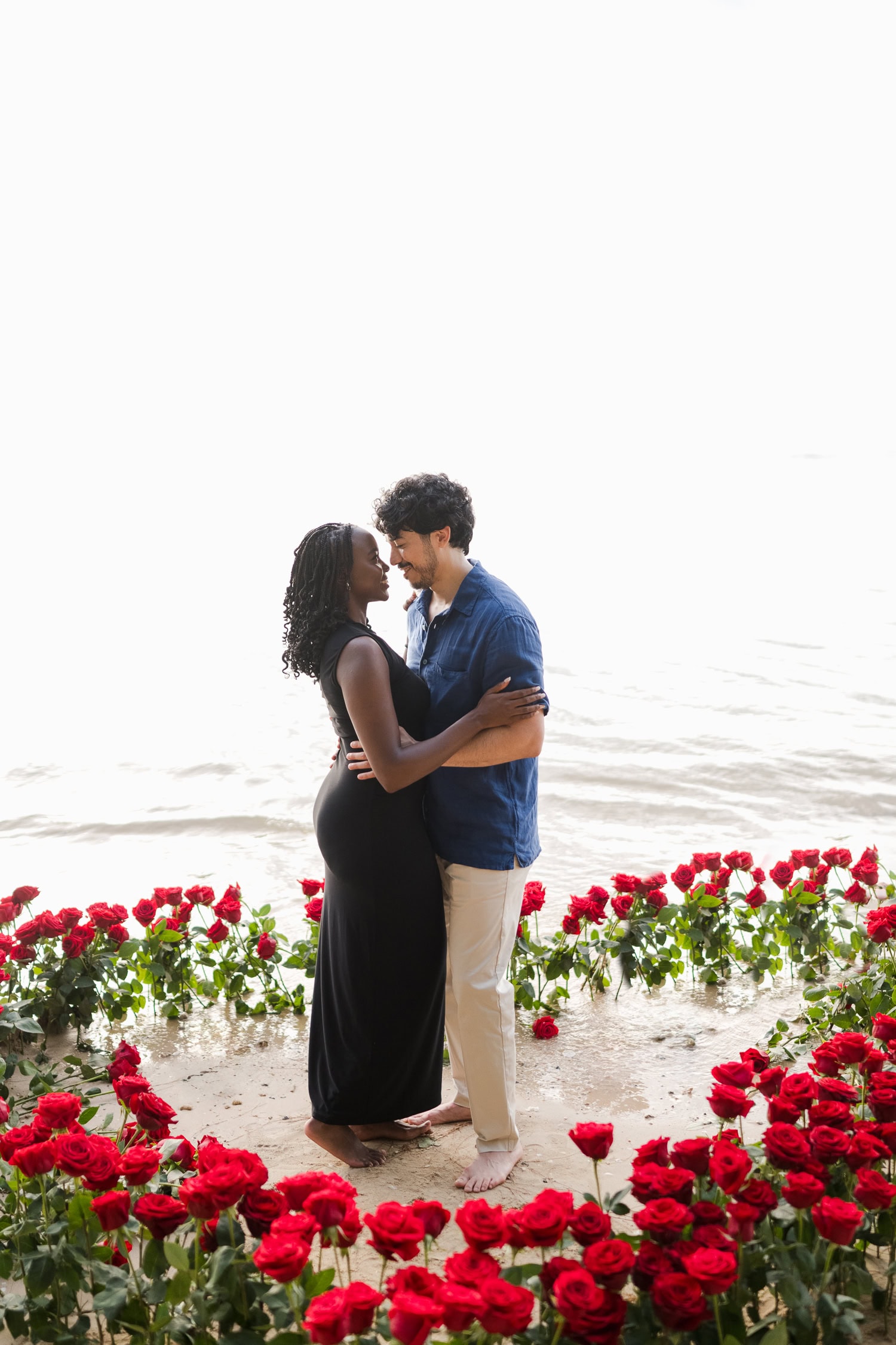 beach marriage proposal setup in Hyatt Regency Grand Reserve, Puerto Rico