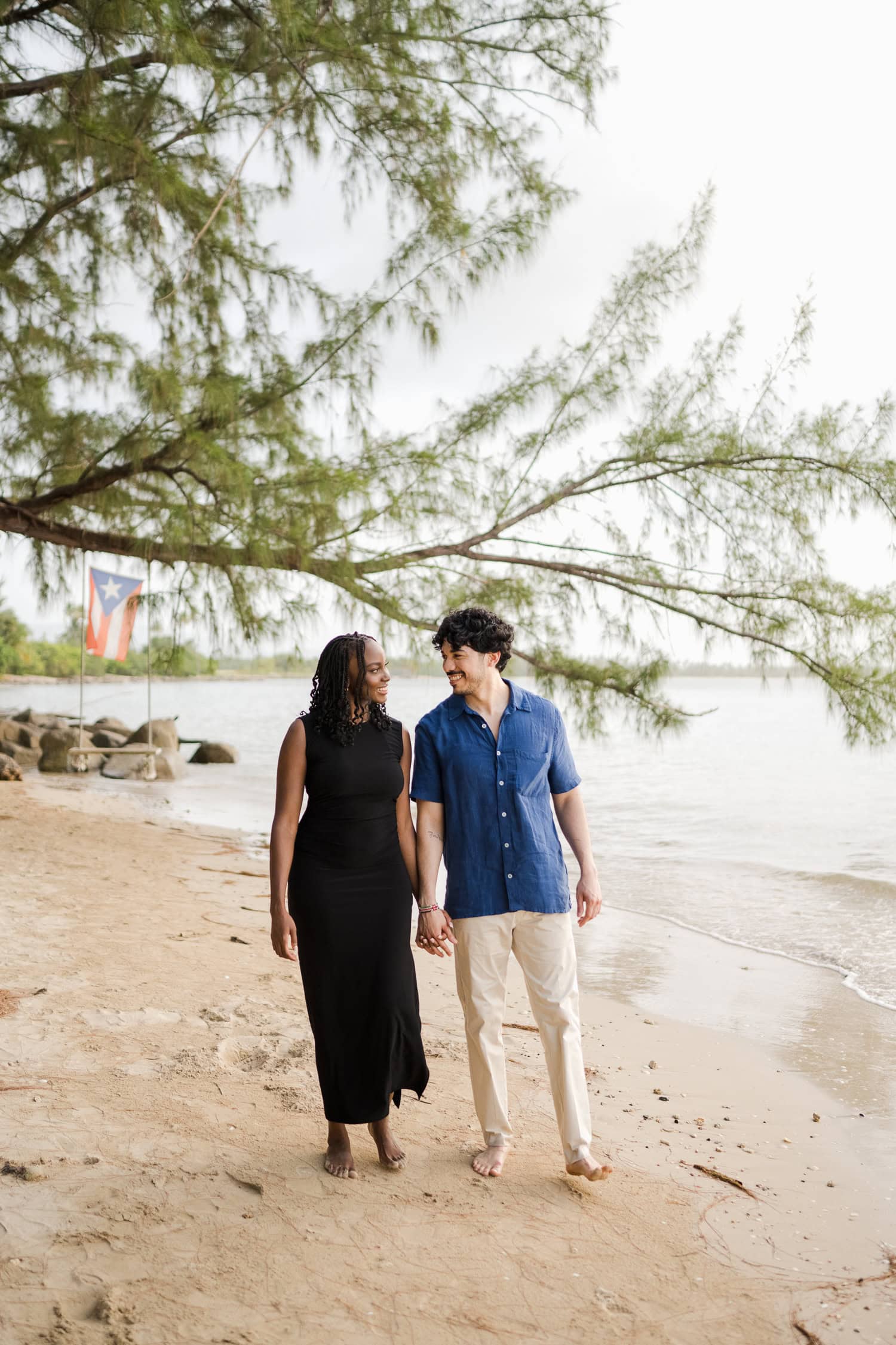 beach marriage proposal setup in Hyatt Regency Grand Reserve, Puerto Rico