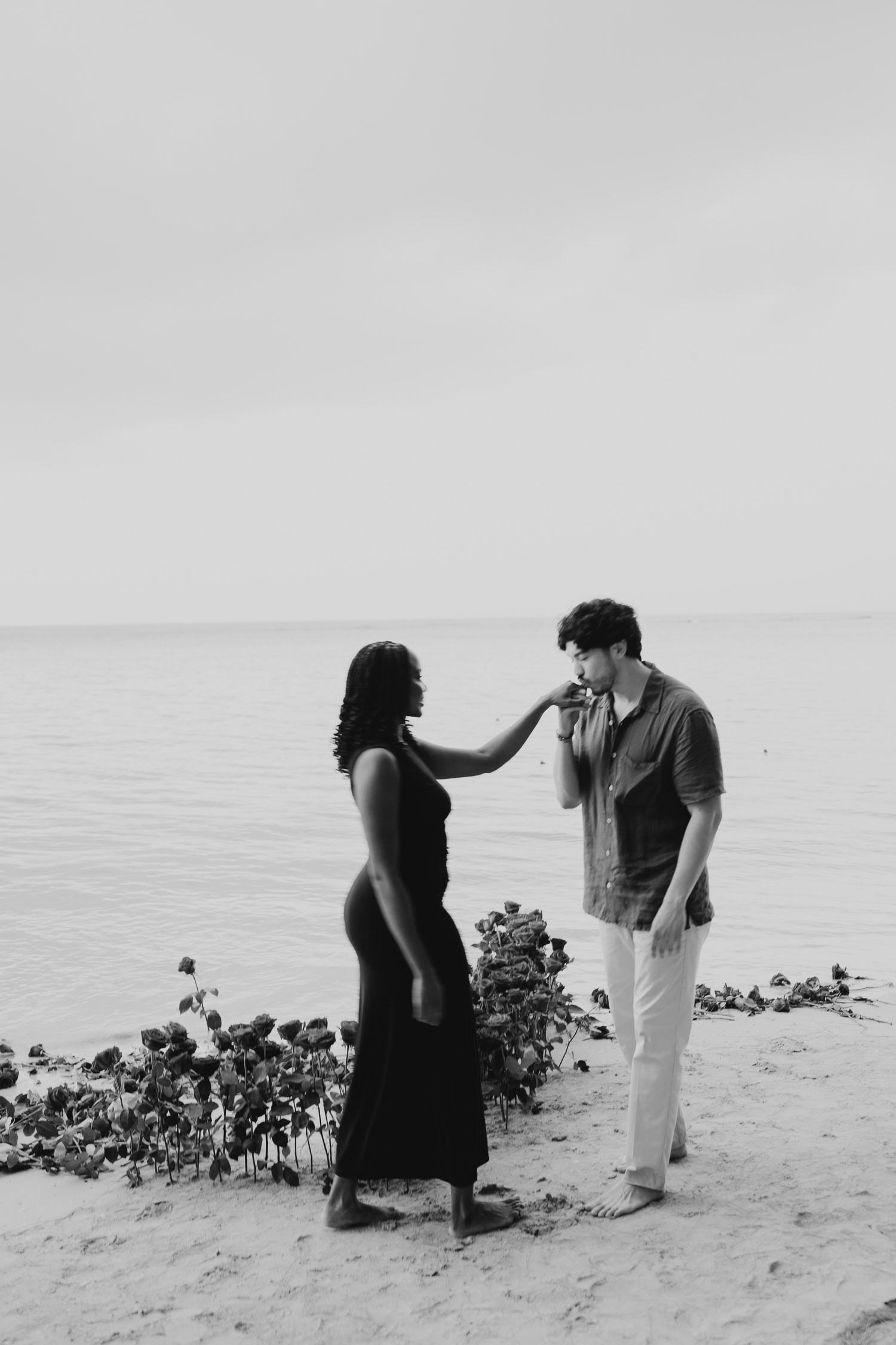 beach marriage proposal setup in Hyatt Regency Grand Reserve, Puerto Rico