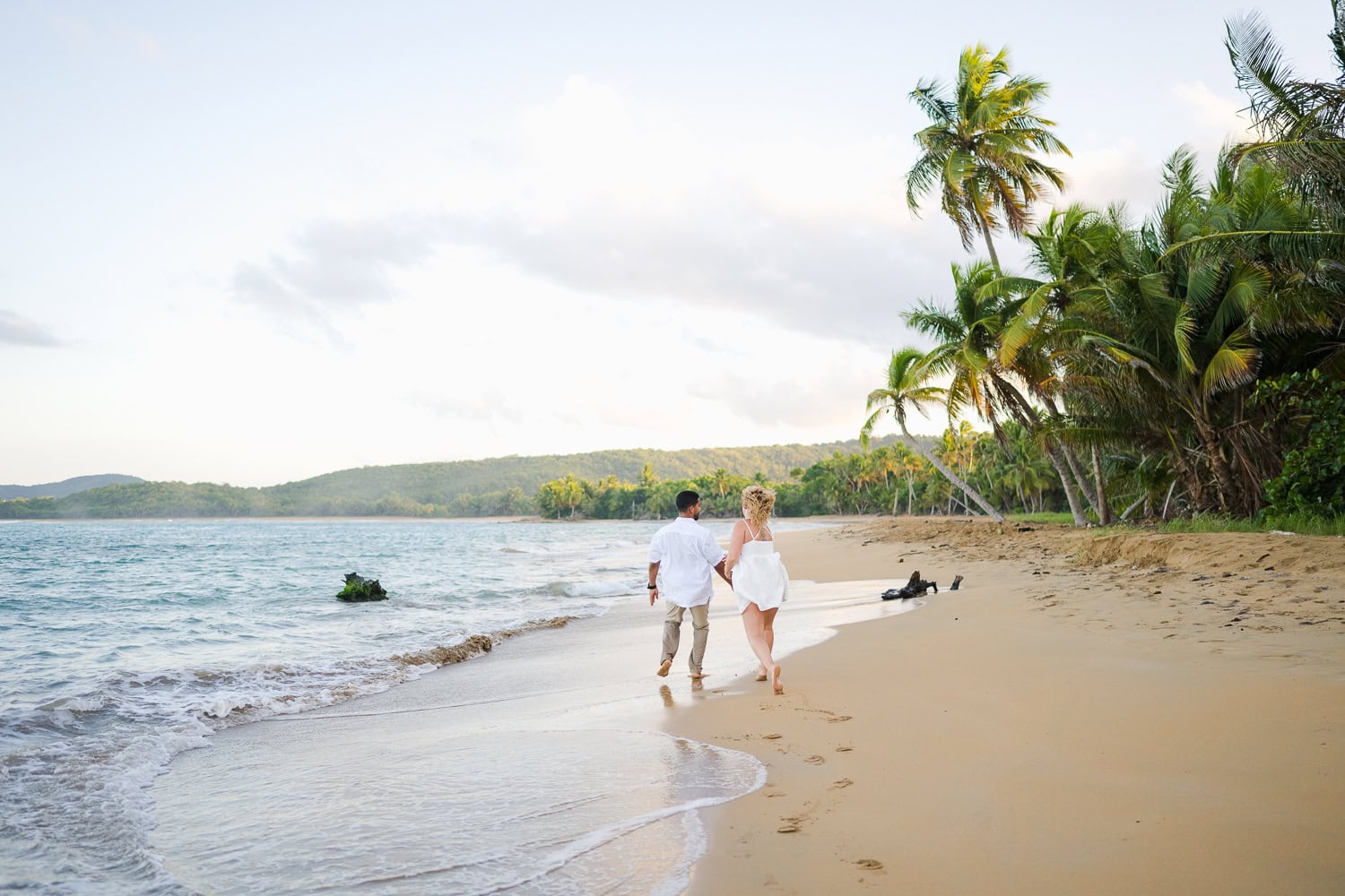 playa la selva puerto rico engagement session photography