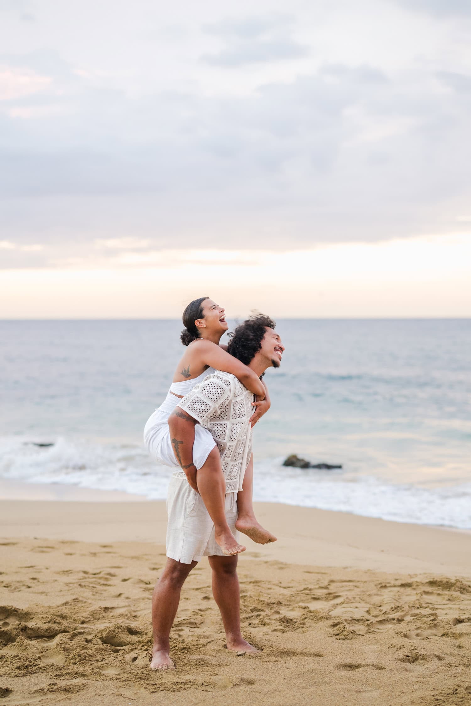 beach wedding proposal photography in aguadilla and rincon puerto rico