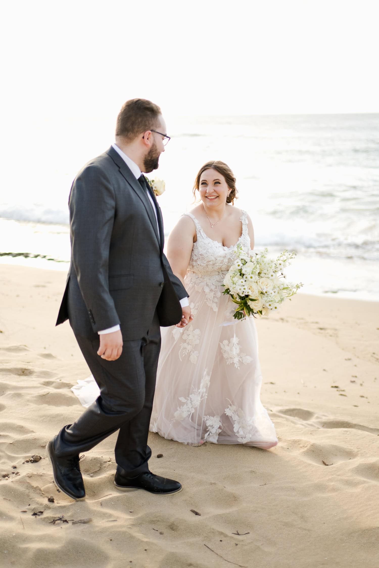 sunset elopement at villa montana beach resort in isabela, puerto rico