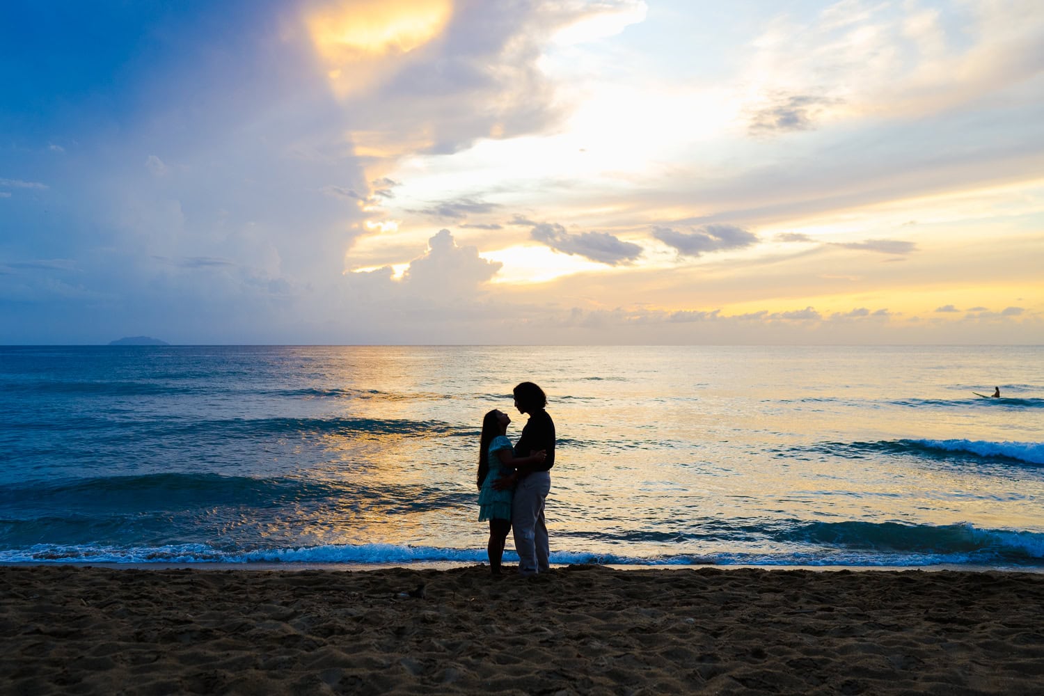 beach wedding proposal photography in aguadilla and rincon puerto rico