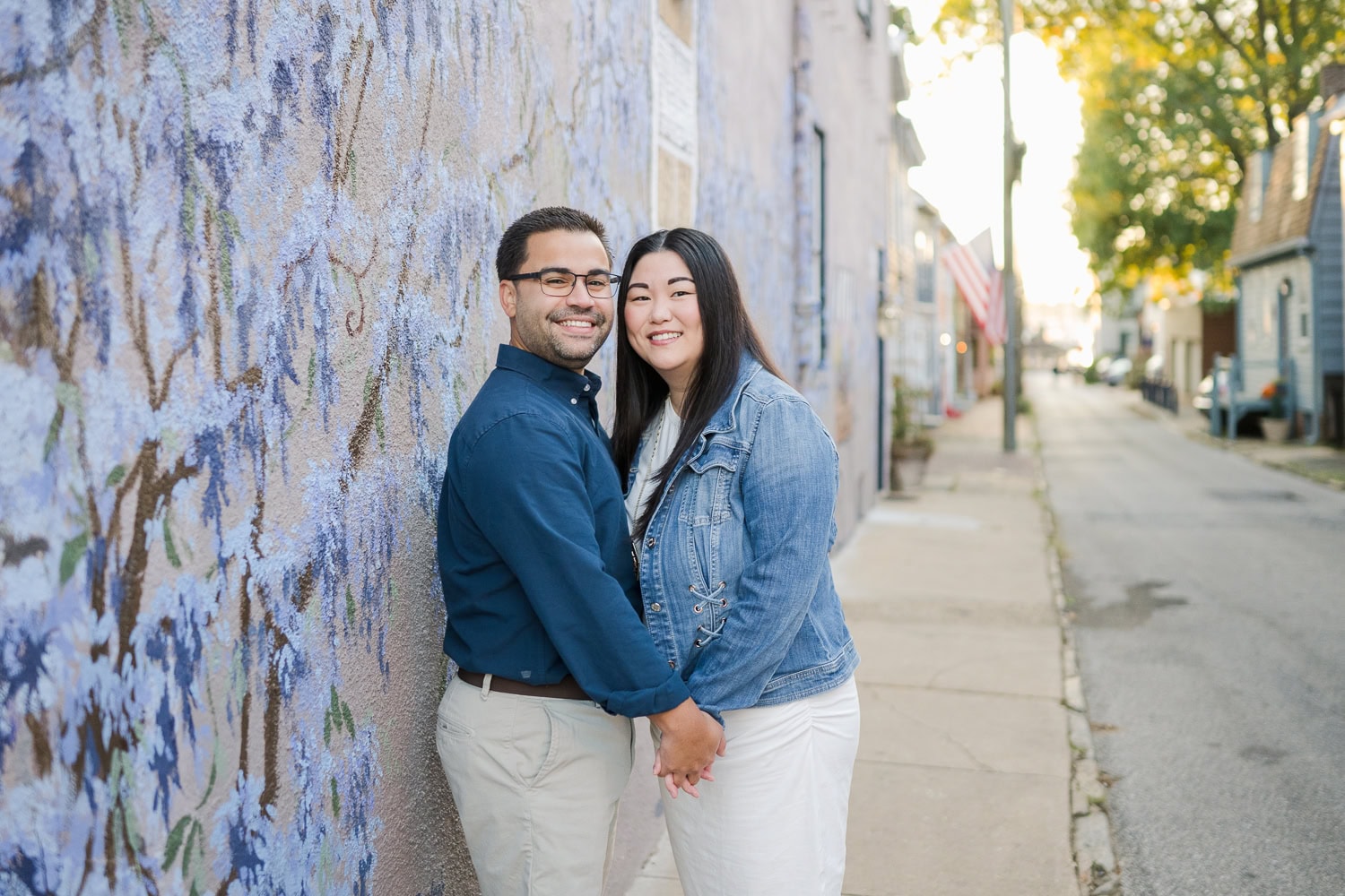 Engagement Photos in Historic Downtown Annapolis, Maryland