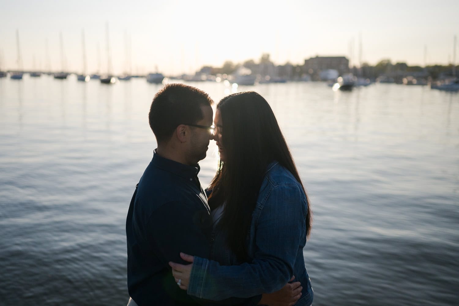 Engagement Photos in Historic Downtown Annapolis, Maryland