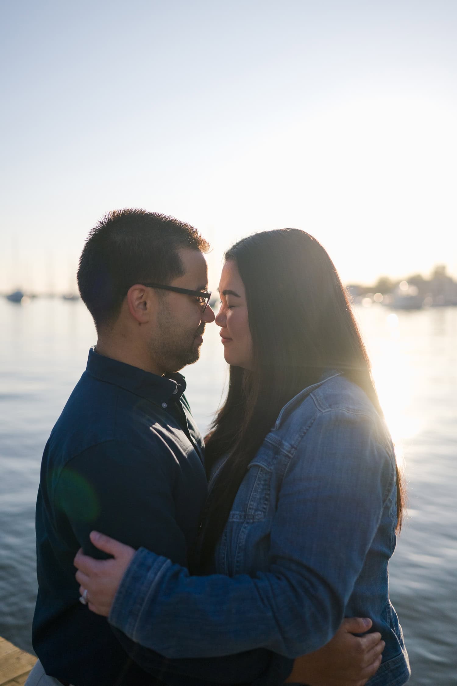 Engagement Photos in Historic Downtown Annapolis, Maryland