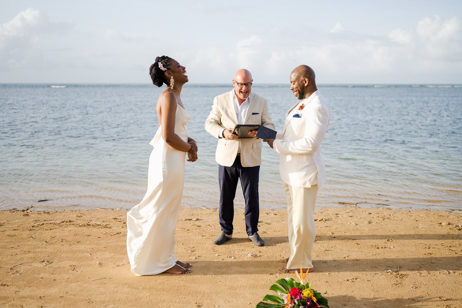 punta bandera beach vow renewal in luquillo puerto rico elopement photography