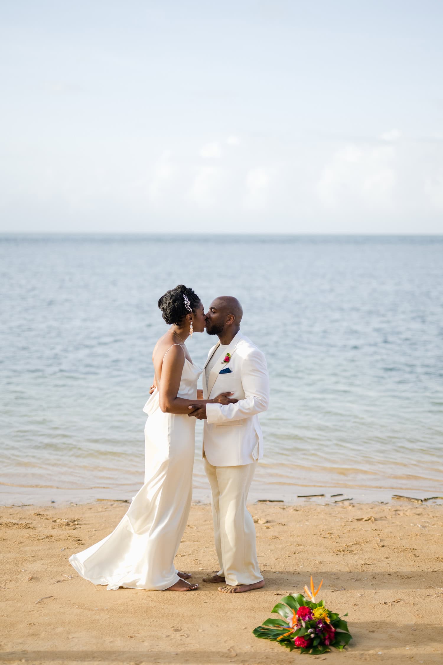 punta bandera beach vow renewal in luquillo puerto rico elopement photography