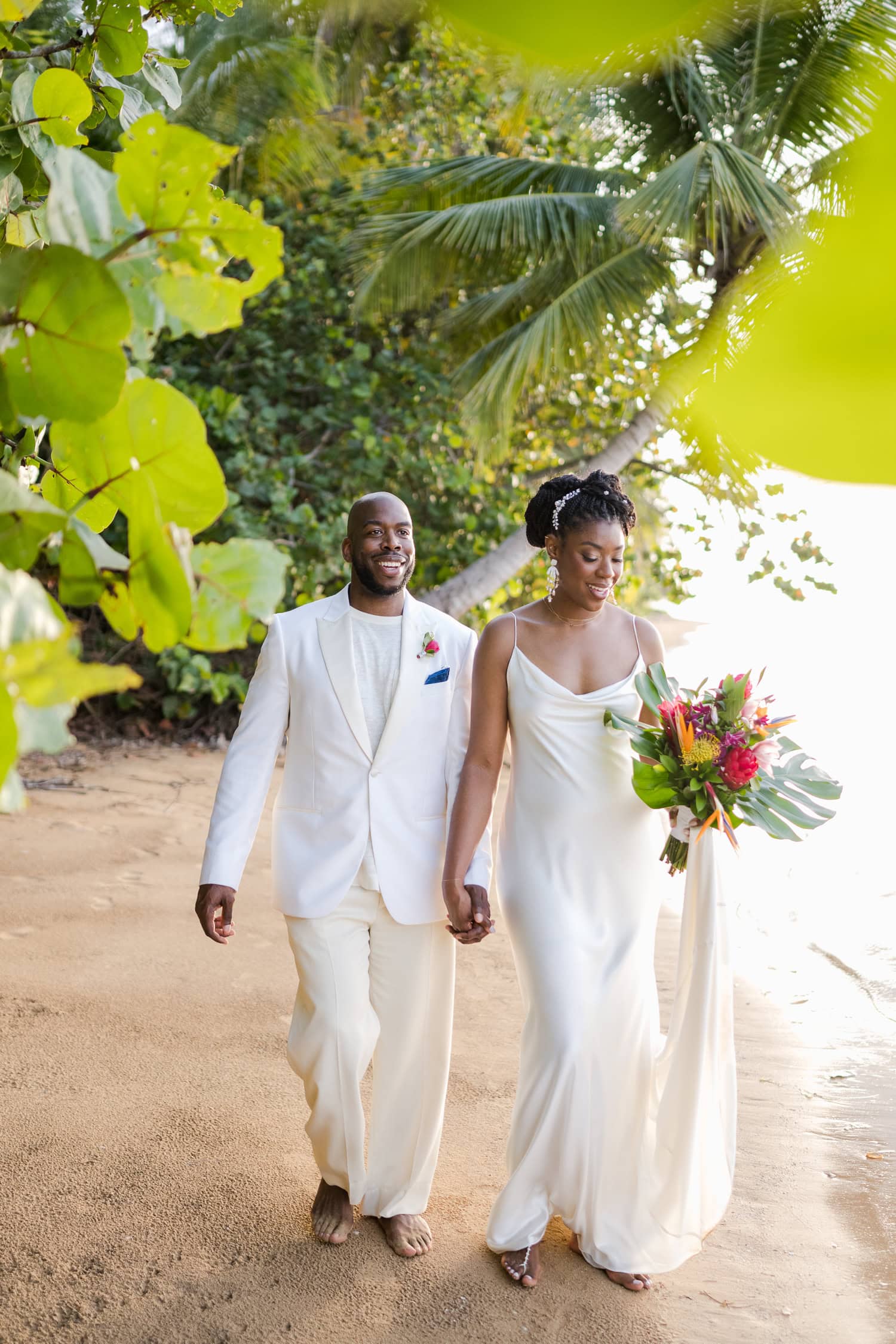 punta bandera beach vow renewal in luquillo puerto rico elopement photography