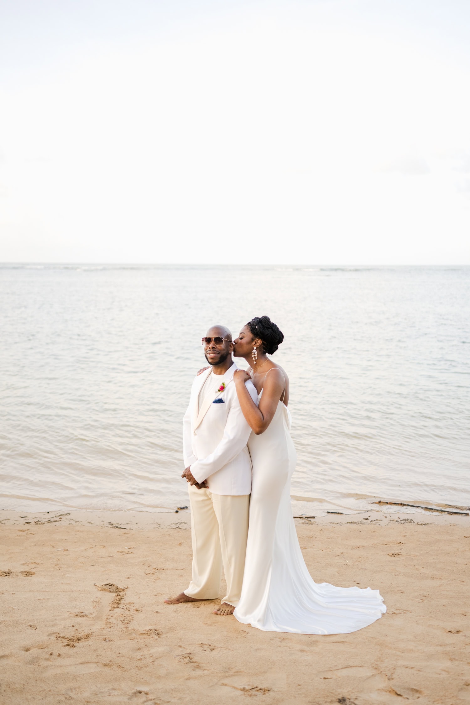 punta bandera beach vow renewal in luquillo puerto rico elopement photography