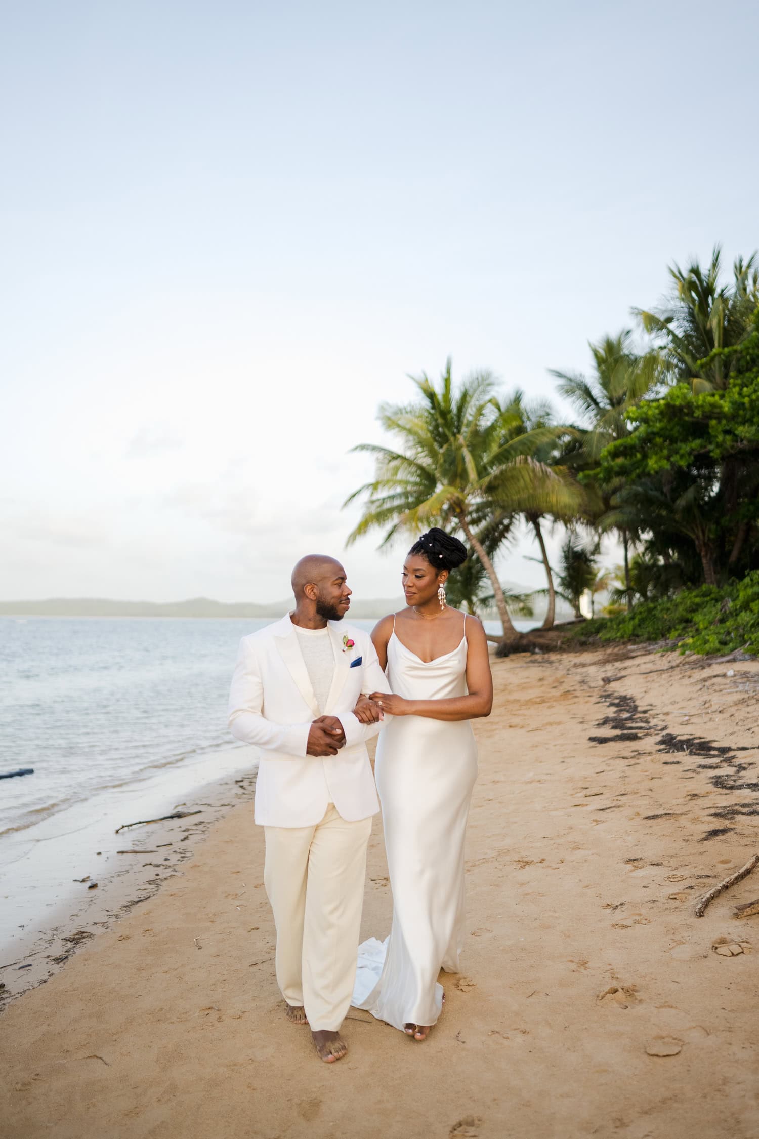 punta bandera beach vow renewal in luquillo puerto rico elopement photography