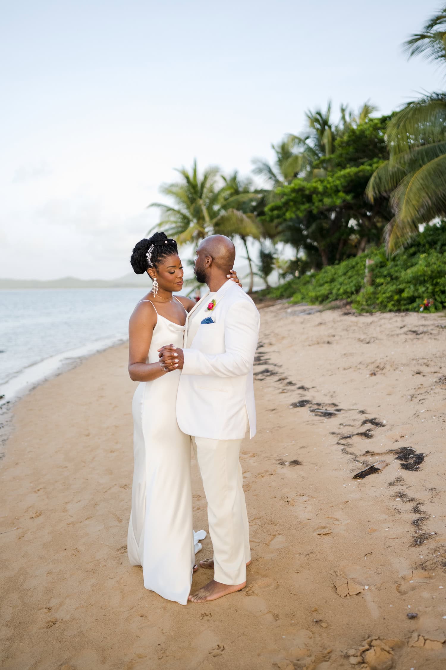 punta bandera beach vow renewal in luquillo puerto rico elopement photography