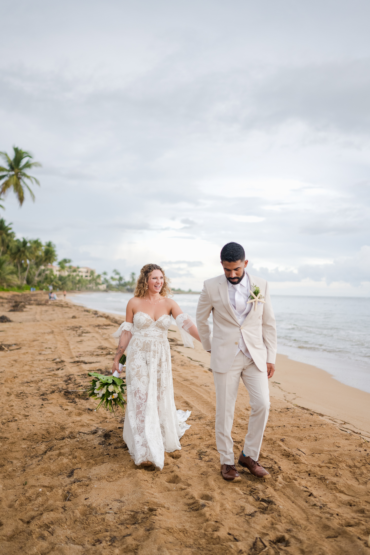 wedding photography at Wyndham Palmas Beach and Golf Resort, Humacao Puerto Rico