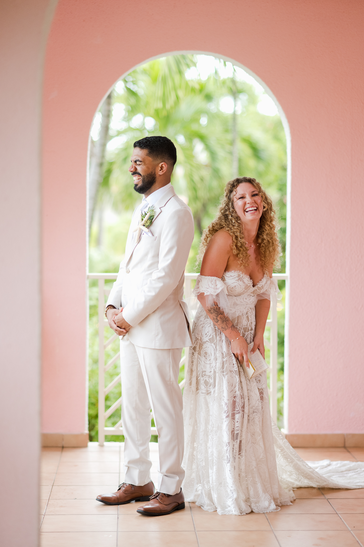 wedding photography at Wyndham Palmas Beach and Golf Resort, Humacao Puerto Rico