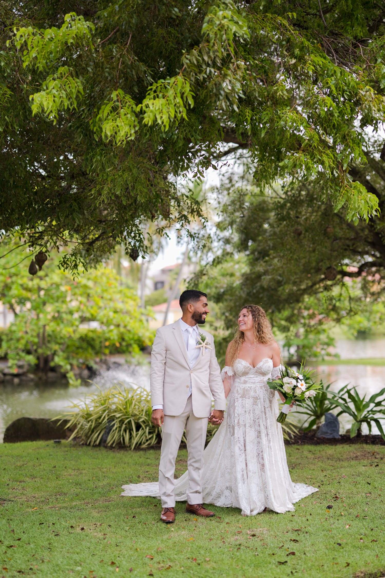 wedding photography at Wyndham Palmas Beach and Golf Resort, Humacao Puerto Rico