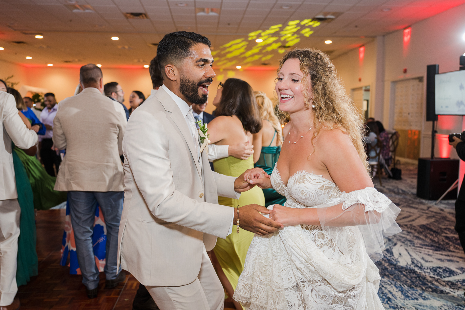 wedding photography at Wyndham Palmas Beach and Golf Resort, Humacao Puerto Rico