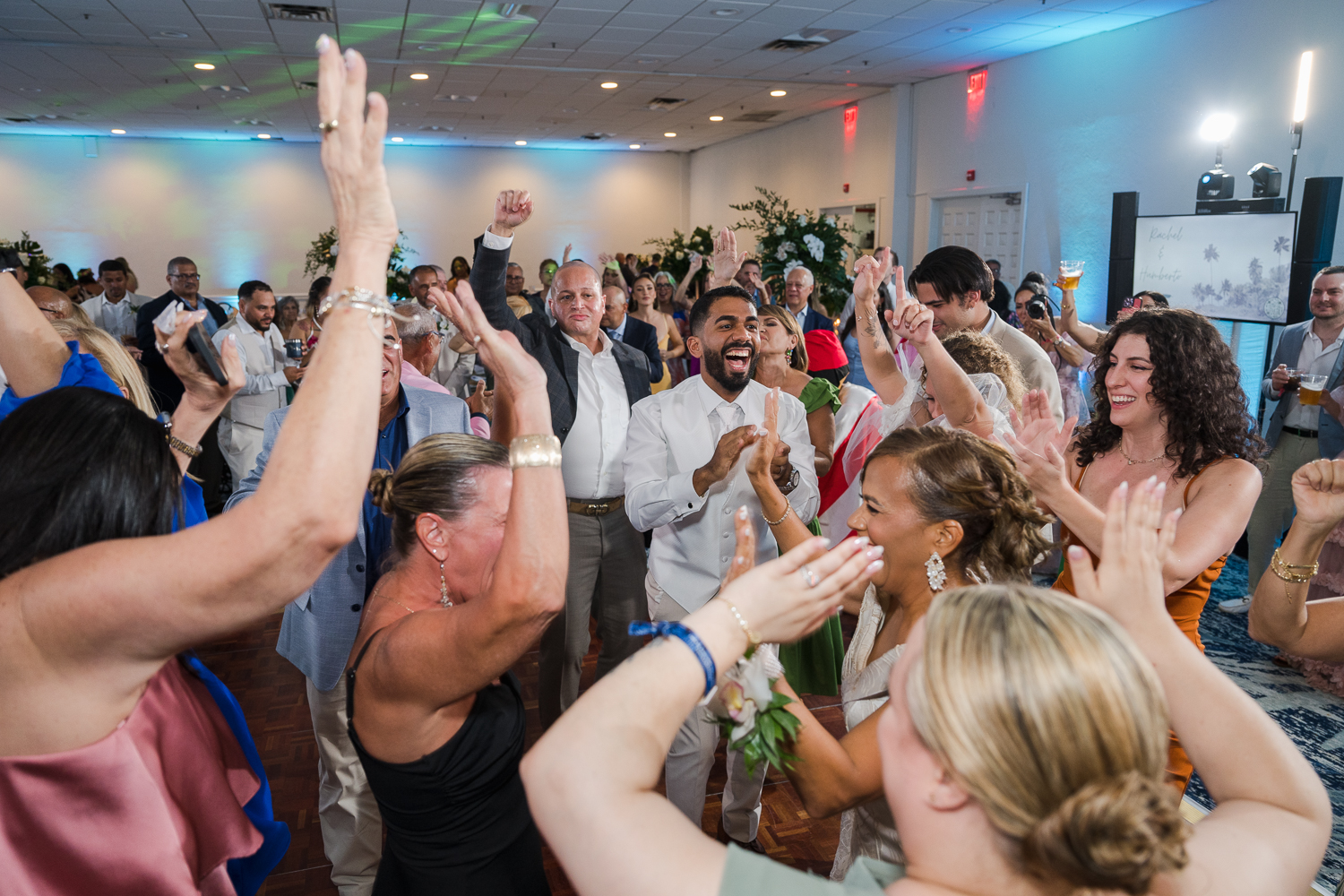 wedding photography at Wyndham Palmas Beach and Golf Resort, Humacao Puerto Rico