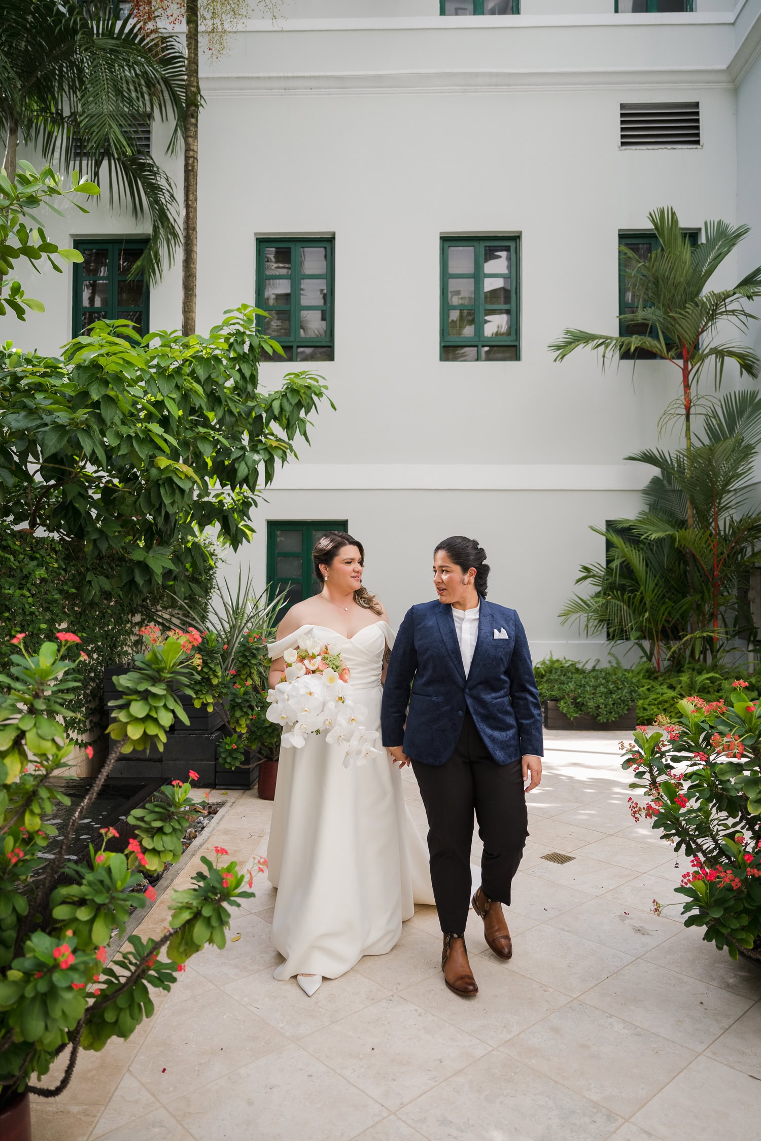 fotografia de bodas del mismo sexo en condado vanderbilt hotel puerto rico