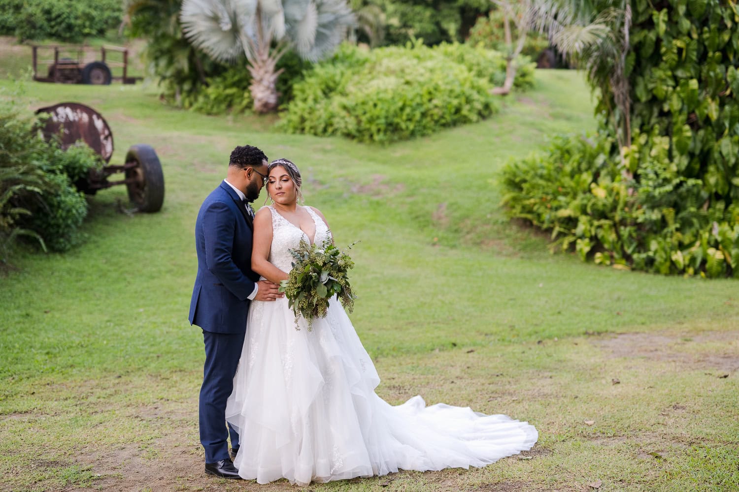 fotografia de bodas en Hacienda Munoz en San Lorenzo, Puerto Rico