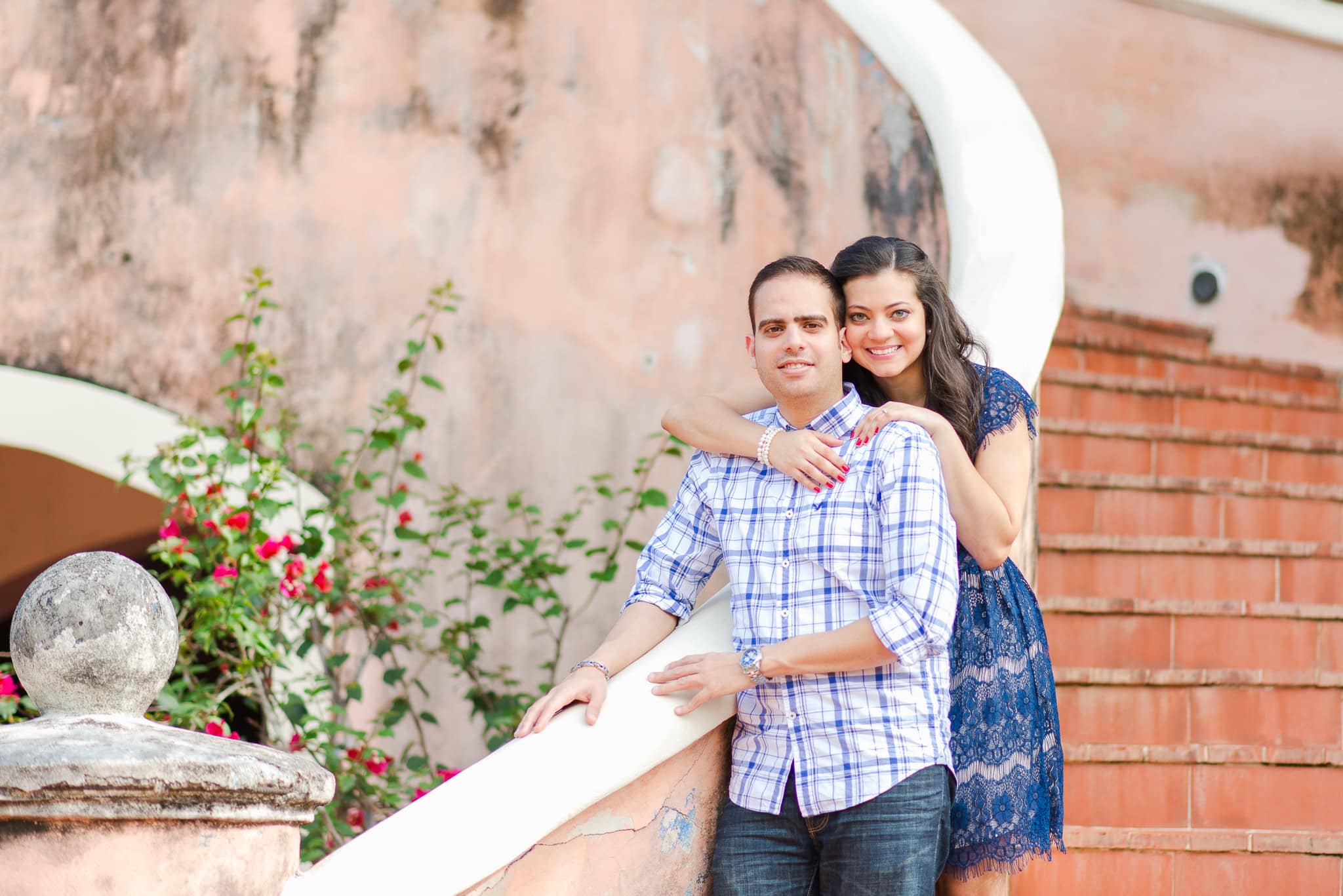 engagement photos in Dorado Beach and Ritz Carlton Beach Reserve, Puerto Rico