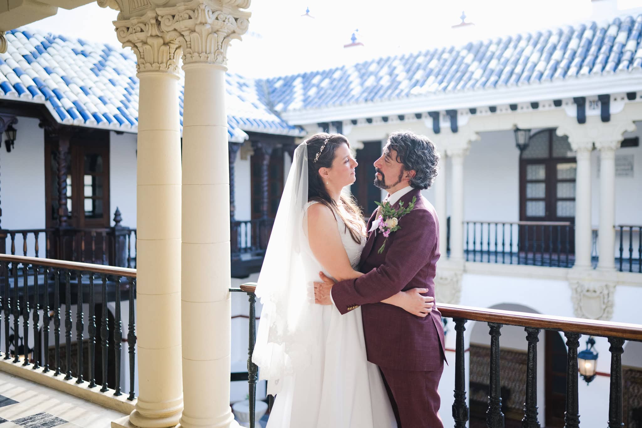 Micro wedding photography in Casa de Espana, Puerto Rico micro wedding photography in Casa de España Venue in Old San Juan, Puerto Rico