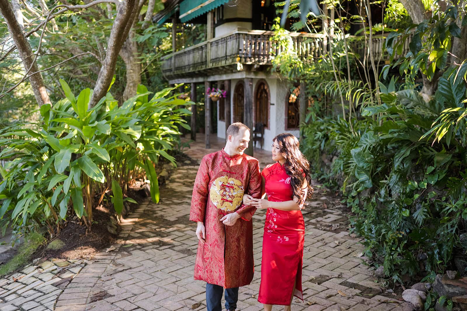 A Multicultural Celebration of Love at Hacienda Siesta Alegre chinese tea ceremony destination wedding in the caribbean hacienda siesta alegre puerto rico