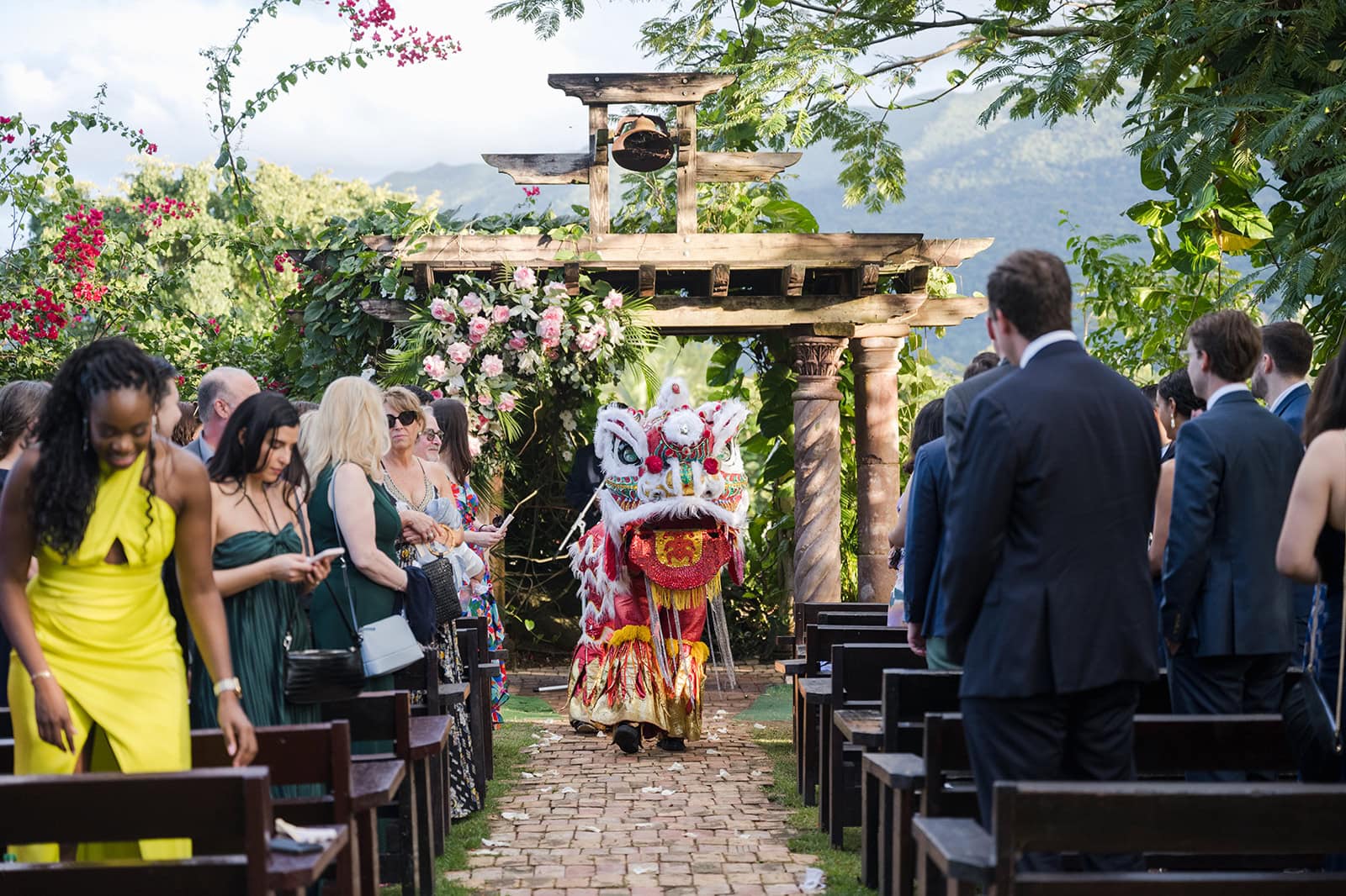 A Multicultural Celebration of Love at Hacienda Siesta Alegre chinese tea ceremony destination wedding in the caribbean hacienda siesta alegre puerto rico