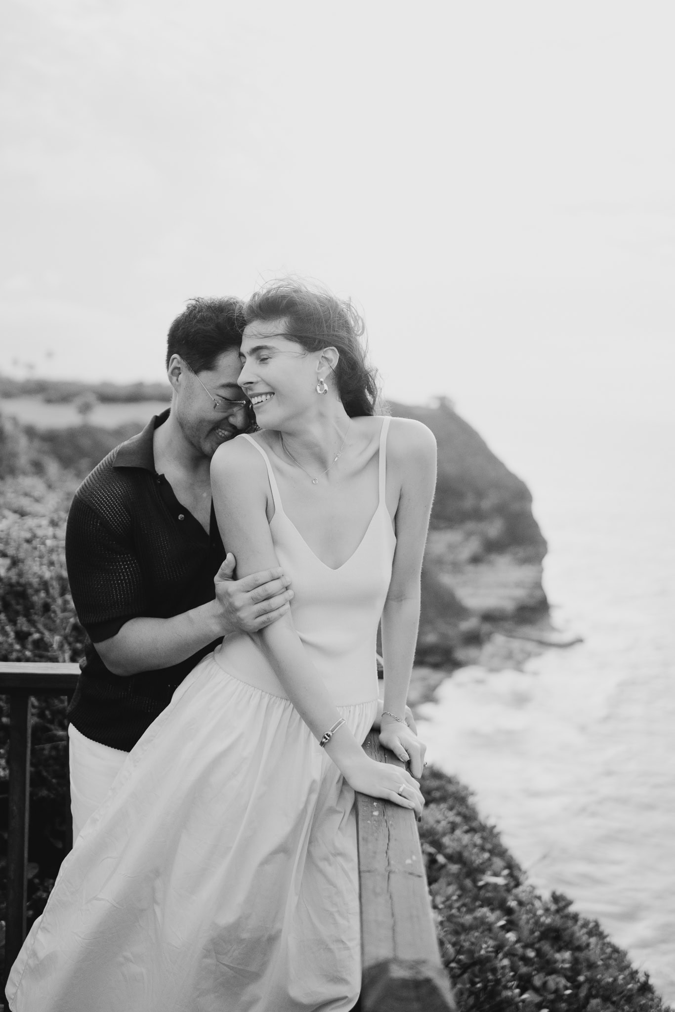 Surprise marriage proposal photography on private beach villa terrace at Royal Isabela Resort in Puerto Rico