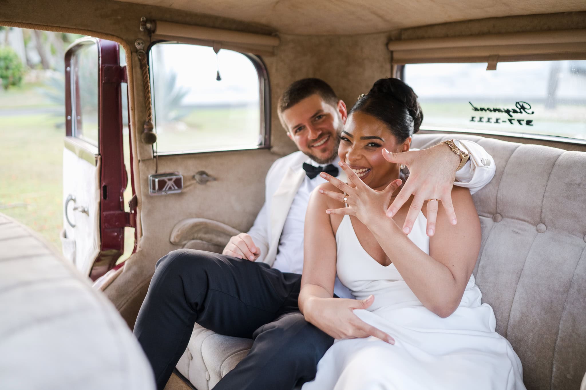 Villa Montana Beach Resort wedding ceremony by the gazebo in Puerto Rico